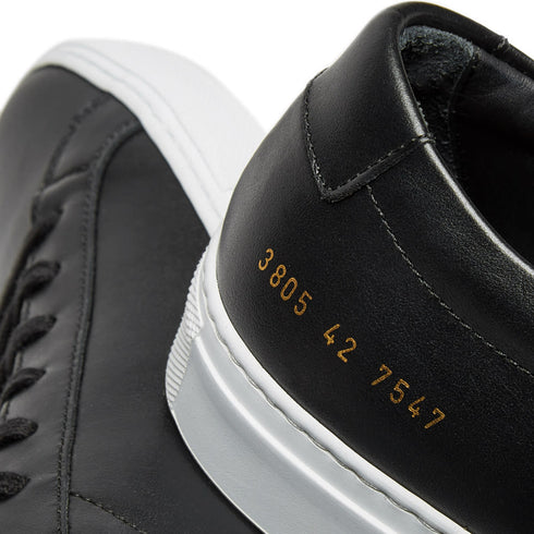Common Projects Original Achilles白色鞋底黑色球鞋